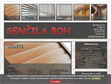 Tablet Screenshot of boh-sencila.com
